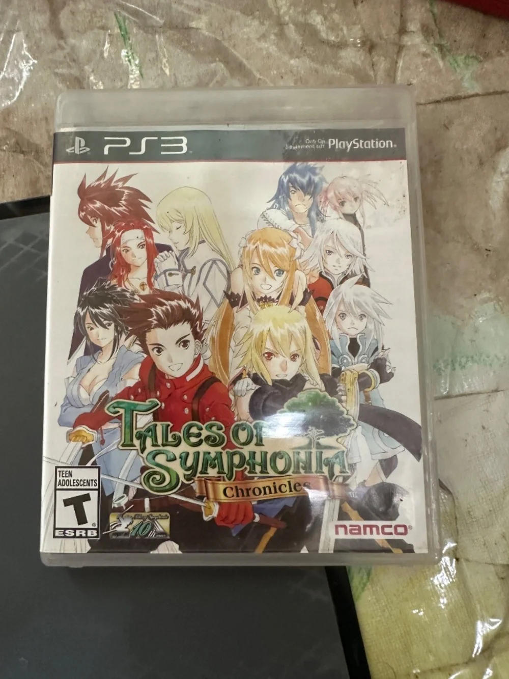 God of War PS4 & Kingdom Hearts HD 1.5 ReMIX PS3 Lot Includes Tales of Symphonia